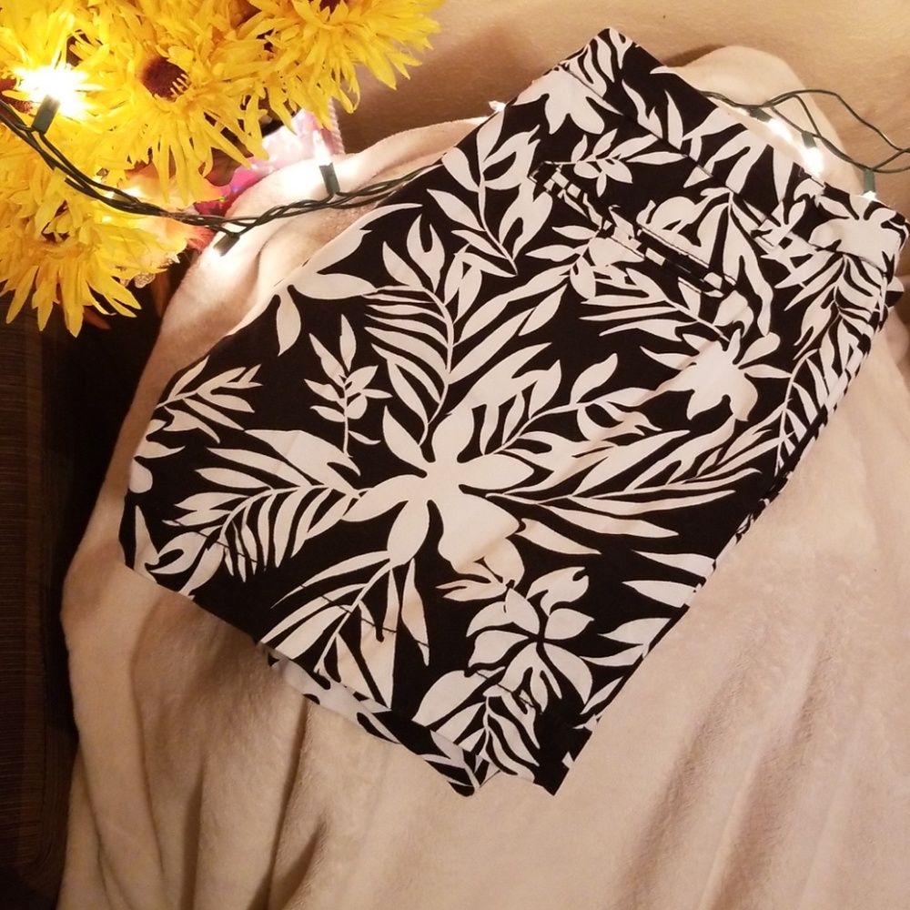 Floral Cargo Shorts